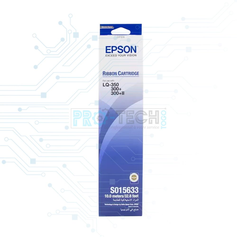 Epson SO15633, Ruban de cartouche noir pour Epson LQ-350