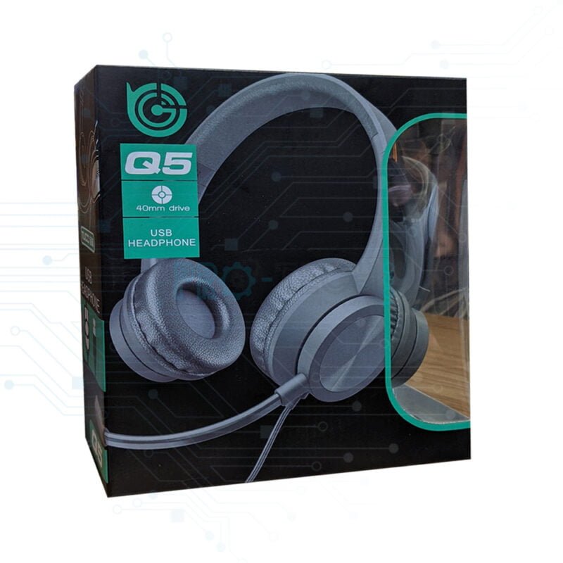 TUCCI (Q5) Game Casque Audio USB