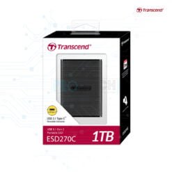 Disque Dur Transcend (ESD270C) 1To SSD Externe USB 3.1 Type-C