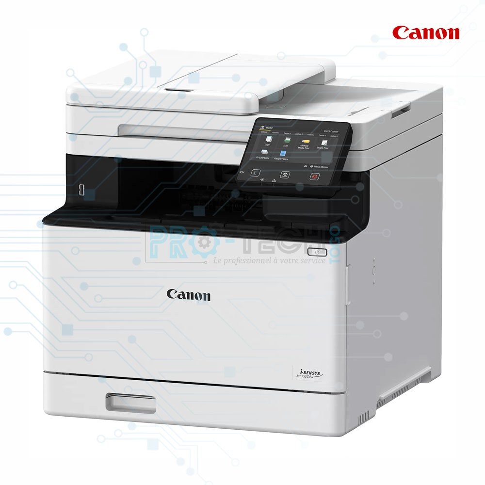 Imprimante Canon i-Sensys MF752cdw (5455C012) laser couleur