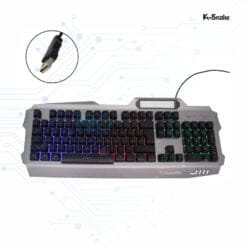 Clavier K-Snake gaming retroéclairé RVB USB filaire