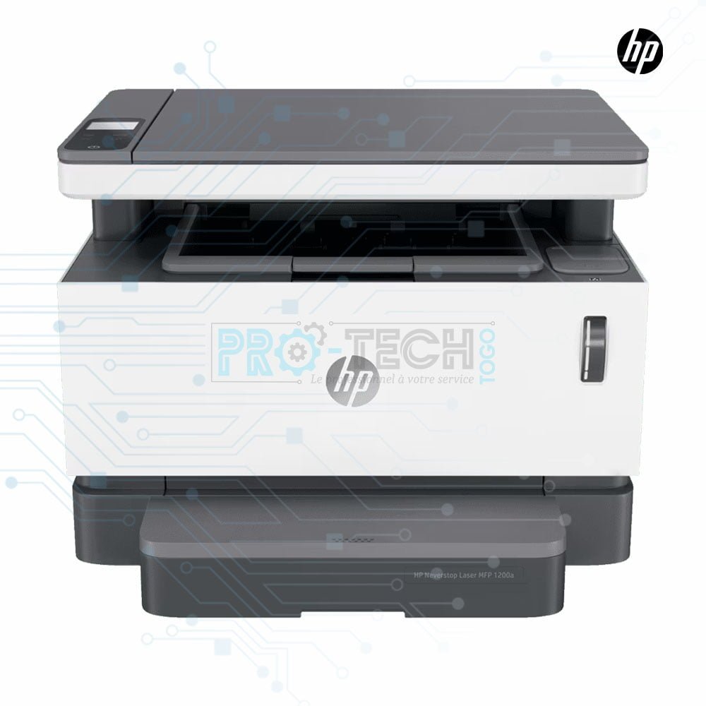 Imprimante HP Neverstop Laser 1200a multifonction Noir Blanc A4