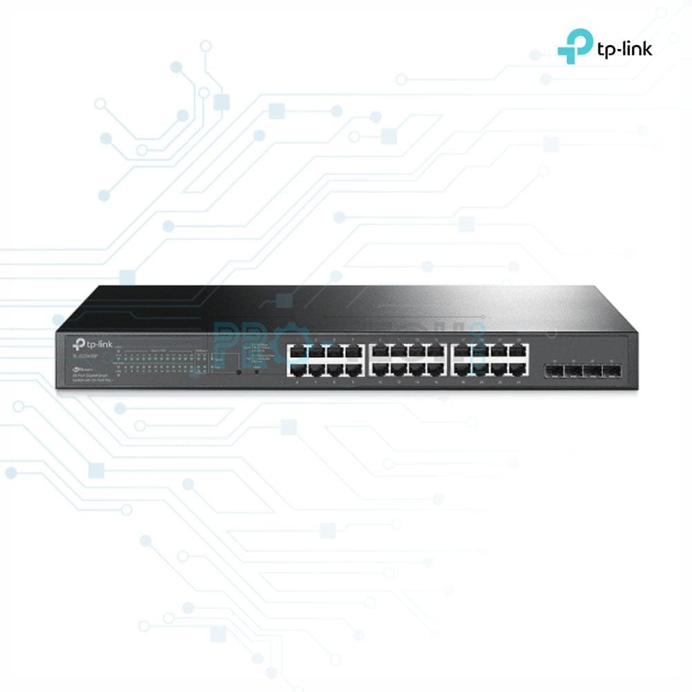 TP-Link TL-SG2428P JetStream 28ポート スイッチ TP-Link Jetstream 28-Port Gigabit PoE Smart Switch (TL