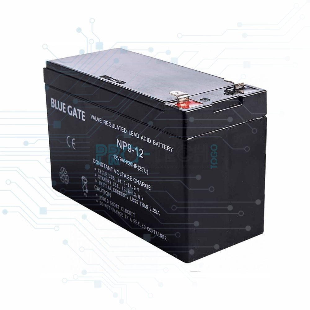 Batterie d'onduleur BlueGate 6FM9 12V 9AH/20HR UPS