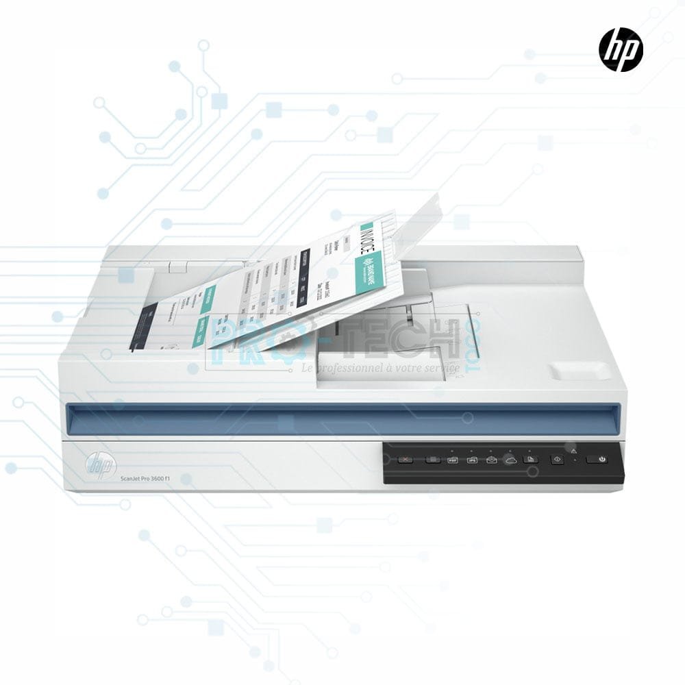 Scanner HP ScanJet Pro 3600 f1 (20G06A) Scanner à plat avec chargeur automatique de documents Recto-verso automatique