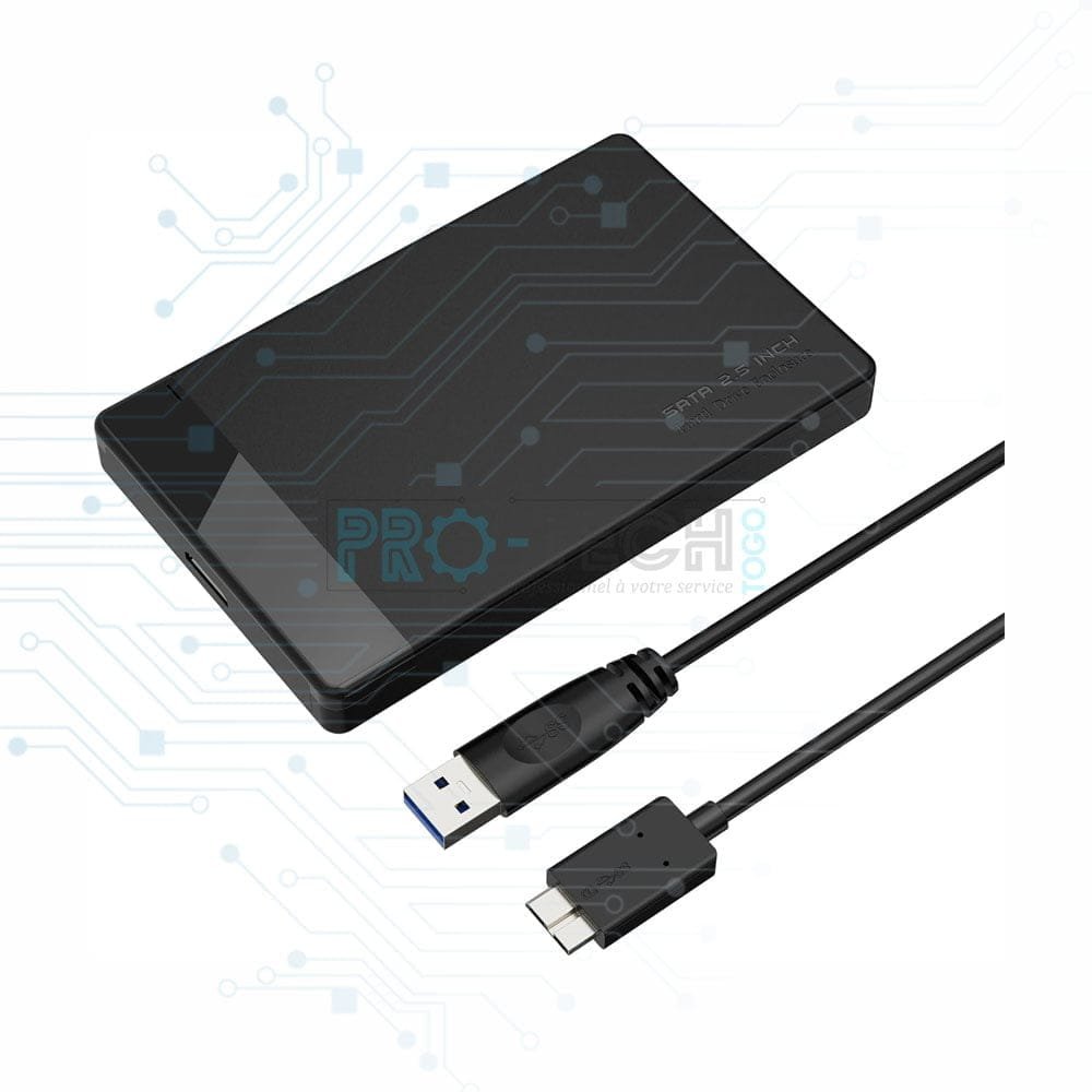 Boîtier de disque dur externe 2.5″ – Benitech Côte d'Ivoire
