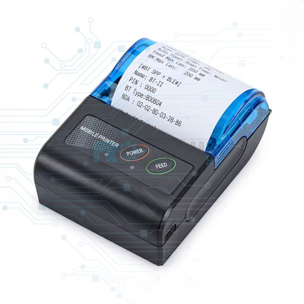 XGR-POS581 Mini Imprimante Thermique Portable Imprimante de Billets de XGR-POS581 Mini Imprimante Thermique Portable Imprimante de Billets de