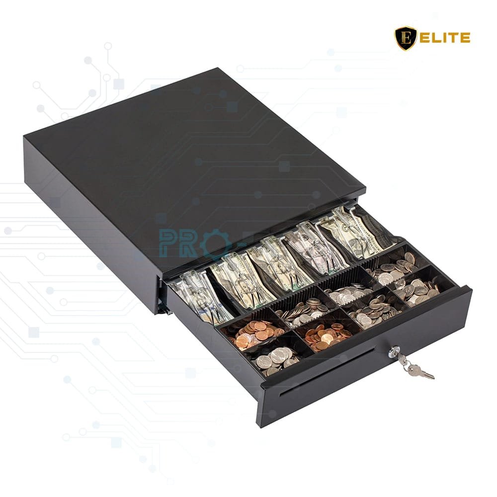 Elite LAS-405 Tiroir-caisse RJ11, POS Cash-Drawer