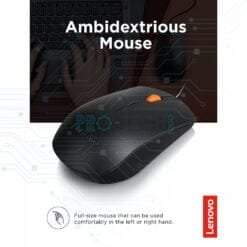 Lenovo 300 Souris filaire USB 1,8m (GX30M39704) – Image 4