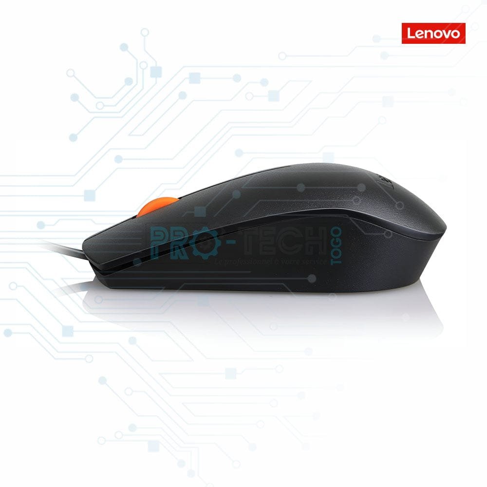 Lenovo 300 Souris filaire USB 1,8m (GX30M39704) – Image 2