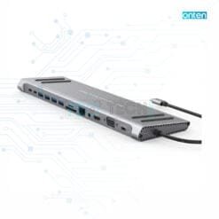 Alternative view of Station d'accueil USB-C 13 in 1, ONTEN Docking station (9199A)