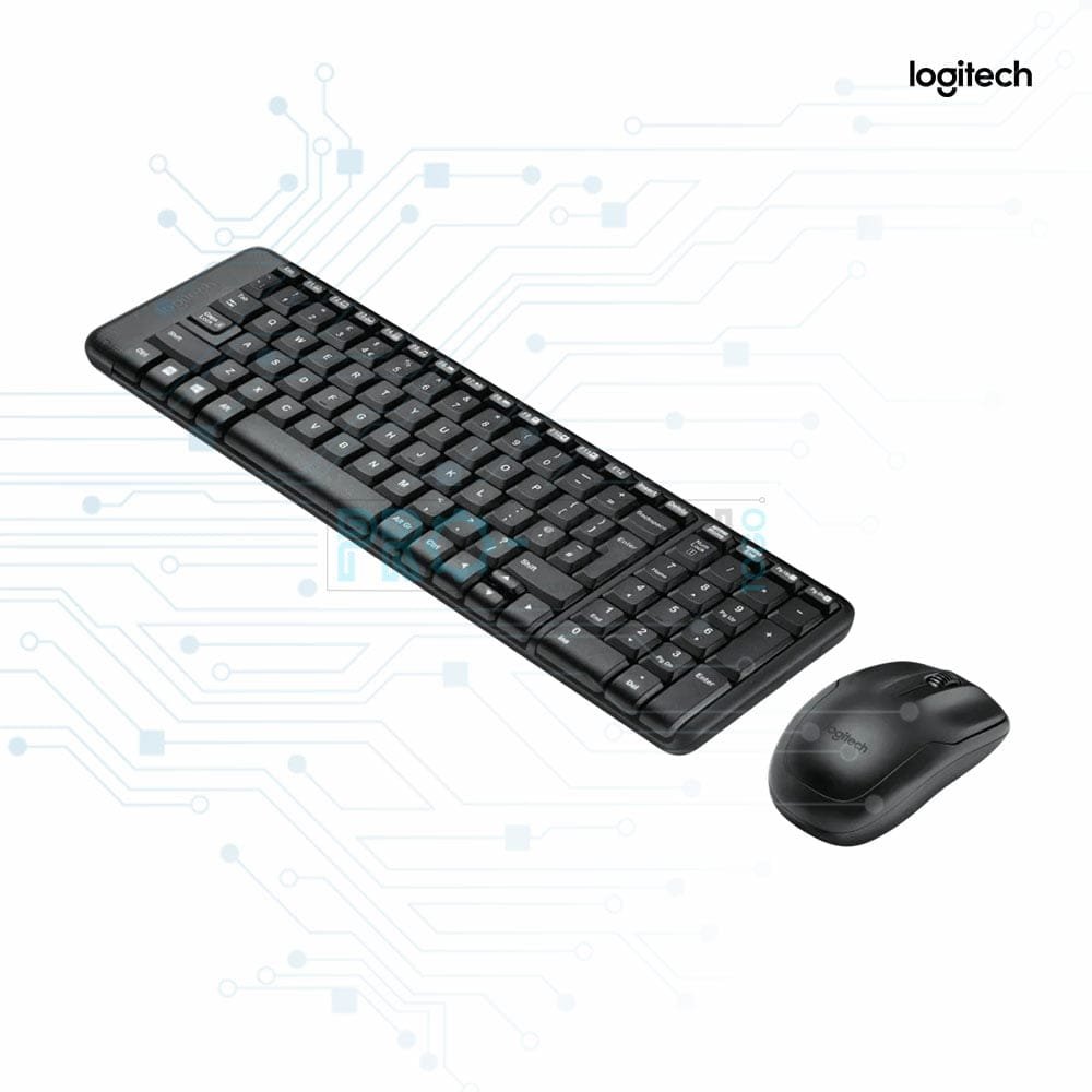 Combo Clavier Souris Sans Fil Logitech MK220 - Compact Pour Windows