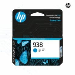HP 938 Cyan, Cartouche d’encre authentique (4S6X5PE)