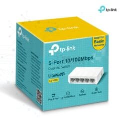 Alternative view of TP-LINK LS1005 | Switch 5 ports Fast ethernet (10/100 Mbps)