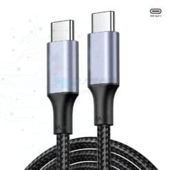 Câble USB-C vers USB-C, 100W, 4K60Hz, Longueur 3m