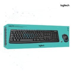 Alternative view of Ensemble clavier souris sans fil Logitech MK270