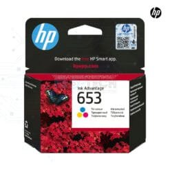 Alternative view of HP 653 noir, couleur - Cartouche d'encre Ink Advantage