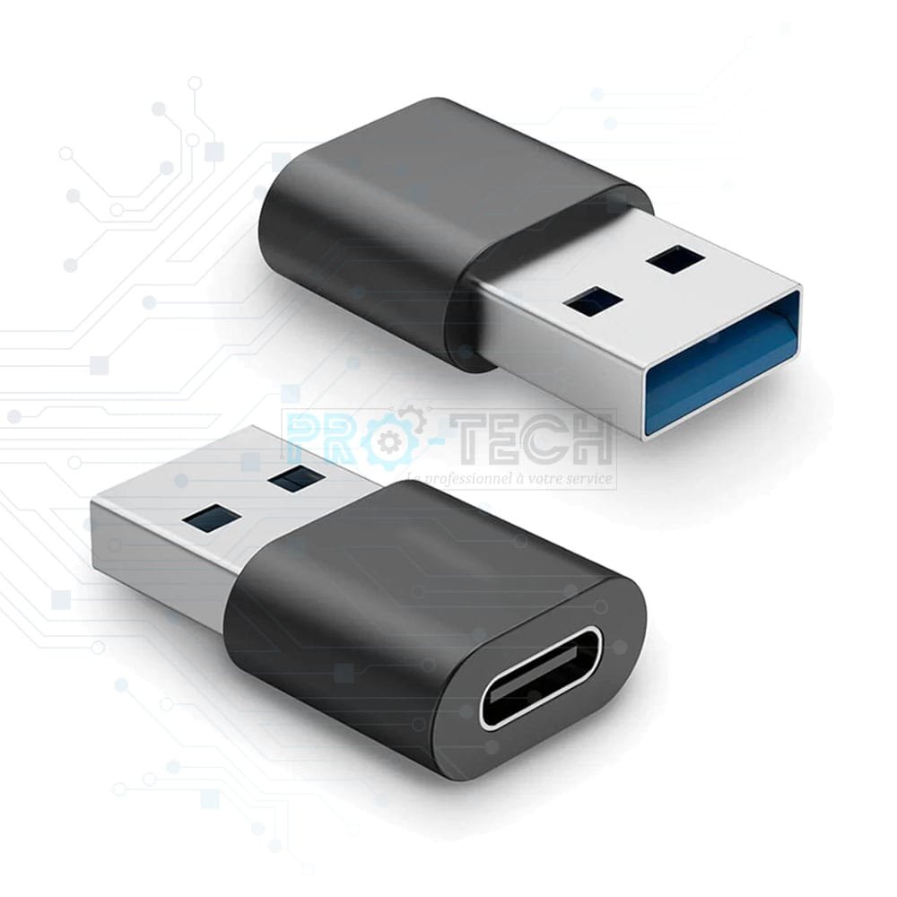 Adaptateur OTG USB-A 3.1 vers USB-C – Transfert Rapide et Charge Universelle