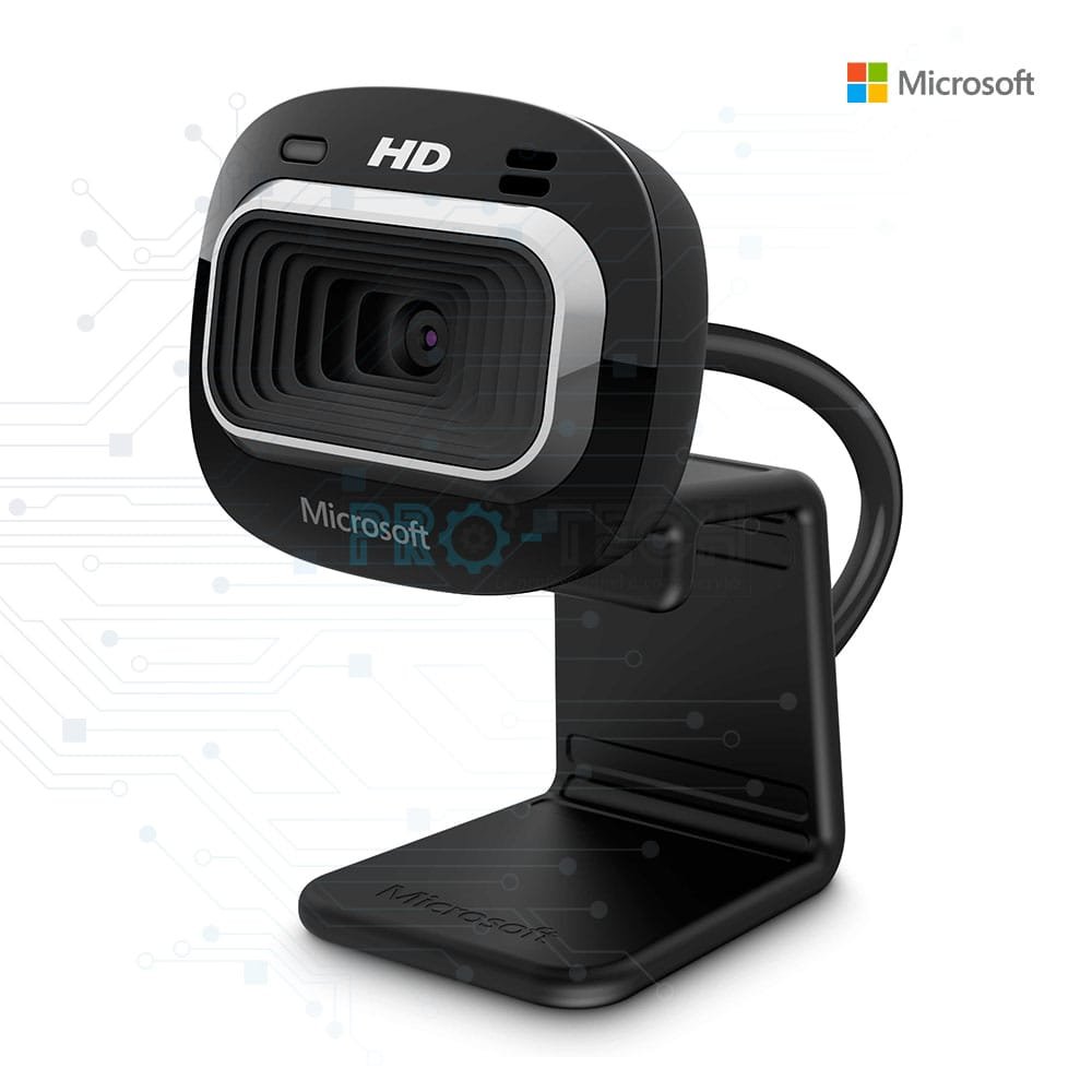 Microsoft LifeCam HD‑3000 – Webcam USB HD 720p avec Micro Intégré