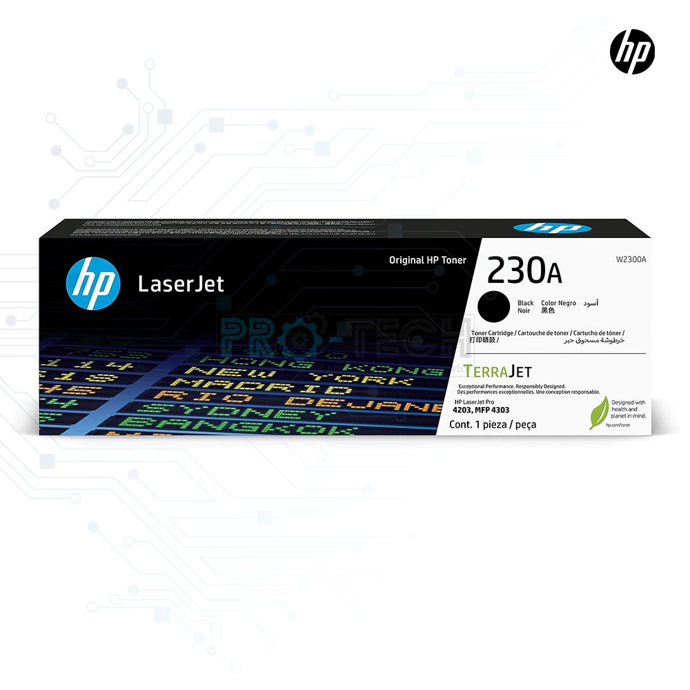 HP 230A (W2300A, W2301A, W2302A, W2303A) Toner HP Laser compatible