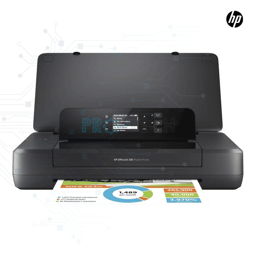 HP OfficeJet 202 Mobile Printer, Imprimante portable couleur