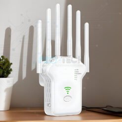Alternative view of Répéteur WiFi U13 1200Mbps, 6 antennes, routeur sans fil, amplificateur réseau