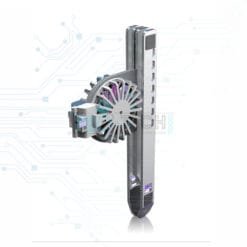 Alternative view of Support Laptop Ventilé Aluminium Pliable avec Double Ventilateur de Refroidissement